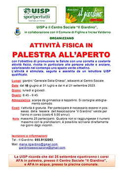 Attività fisica UISP 2023